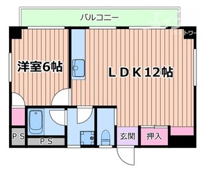 清泉ビル江坂の物件間取画像